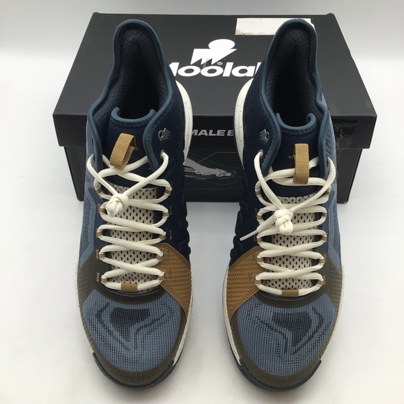 Moolah Kicks Neovolt Pro v3 Womens Basketball Shoes Blue Bronze Size 12 NEW - Picture 3 of 6